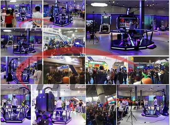 HTC Vive Ruang Realita Virtual Walk Black Shooting Games Bioskop Aksi 9D