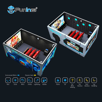 3D Screen Interaktif Motion Race Simulator Games Bentuk Warna yang Dapat Dikustomisasi