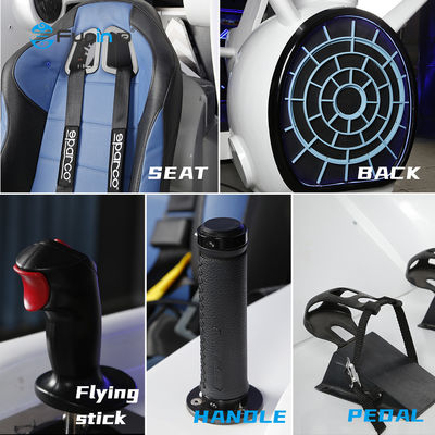 Fiberglass HTC Vive 360 VR Simulator Dengan Beban 100KG