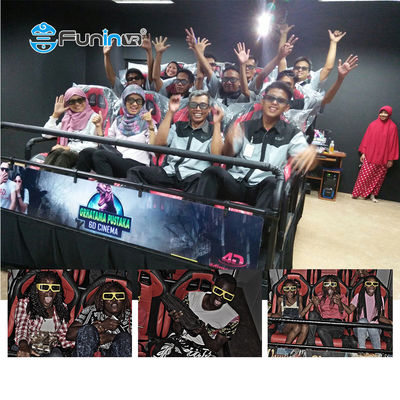 Tipe layar 5D Bioskop Untuk Taman Trampolin Sistem Listrik