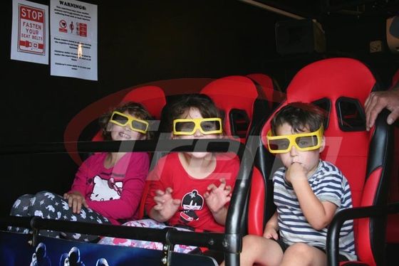 6 Setas 7D Simulator Cinema 70 PCS 5D Film Amusement Park Gun Shooting