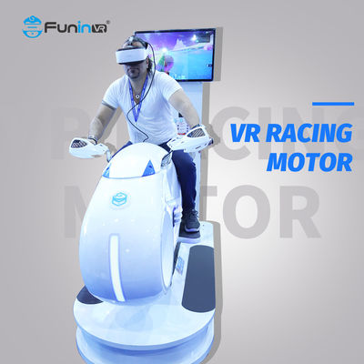 9D VR Racing Moto Simulator dengan HD Surround Sound dan 360 derajat Motion