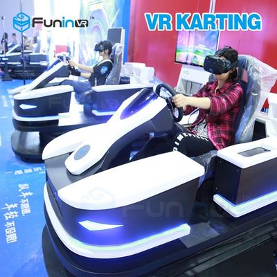 Satu Kursi 9D VR Simulator Hot Vr Simulator Mobil Mengemudi Racing Untuk VR Game Center