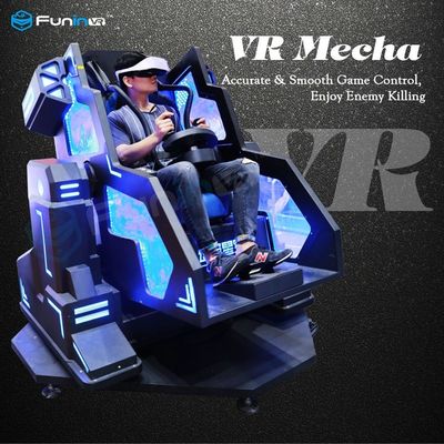 Kontrol Joystick Nyata Mecha Merasa 9D Virtual Reality Simulator Di Game Park