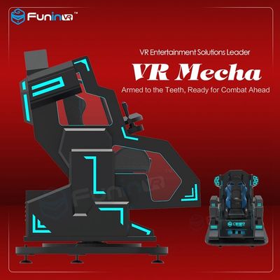 Kontrol Joystick Nyata Mecha Merasa 9D Virtual Reality Simulator Di Game Park