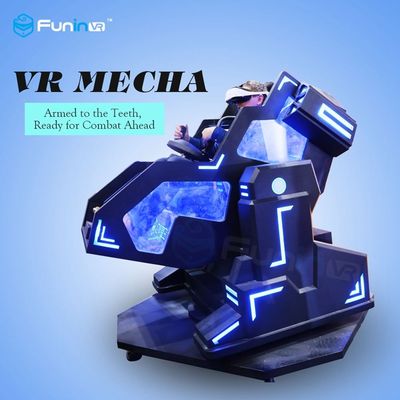 Satu Mesin Mecha Style Arcade Game Machine Dengan Kulit Motion Seat / 9D Virtual Reality Cinema