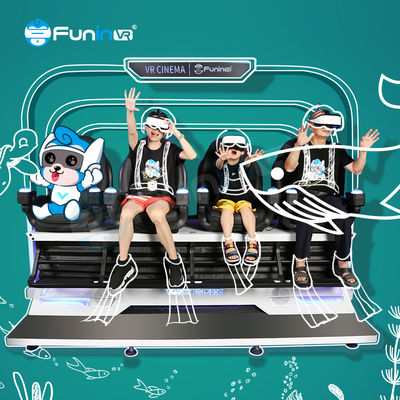 Hiburan 9D Virtual Reality Simulator Surround Sound Low Maintenance 220V