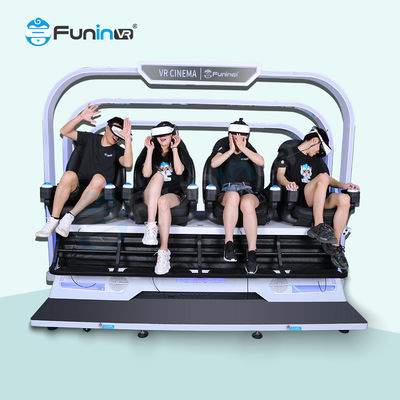 Hiburan 9D Virtual Reality Simulator Surround Sound Low Maintenance 220V