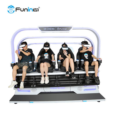 Hiburan 9D Virtual Reality Simulator Surround Sound Low Maintenance 220V