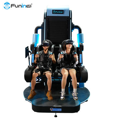 Merendam diri Anda dalam Virtual Reality dengan 9D VR Chair's 360 Degree Rotation dan 55 Inch Screen