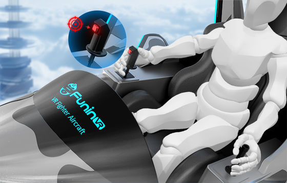 Bioskop Realitas Virtual 9D Hiburan Dengan Kacamata VR Deepoon E3 3123x1708x1739mm