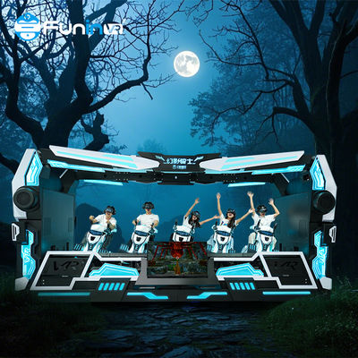 Bioskop Realitas Virtual 9D 6180*2695 * 2825mm Dengan Efek Pencahayaan Dinamis Efek Visual Definisi Tinggi