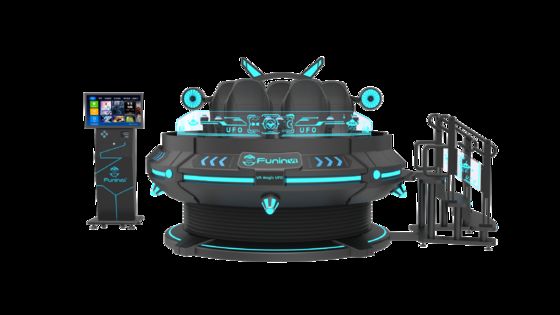 Tingkatkan Bisnis Hiburan Anda dengan 6 Kursi 9D VR VR Cinema Voltage 220V / 2.4KW dan Komputer I5 1650 8G 240G