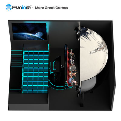 Ubah Taman Olahraga Anda menjadi Destinasi yang penuh aksi dengan 7D Movie Theater Dome Screen