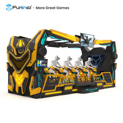 Pengalaman Ultimate Virtual Reality Petualangan dengan kami 9D VR Kursi Nominal Beban 500kg 3146kg Kapasitas