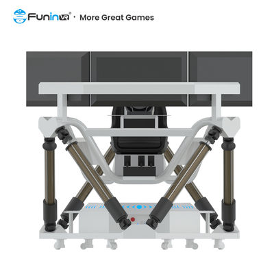 Funin VR Taman Hiburan VR Indoor 9D Simulator Mobil Balap F1 Tiga Layar Game Arcade Mengemudi Mobil Balap Simulator Balap