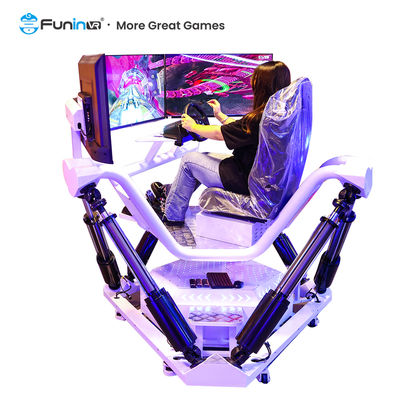 Funin VR Taman Hiburan VR Indoor 9D Simulator Mobil Balap F1 Tiga Layar Game Arcade Mengemudi Mobil Balap Simulator Balap