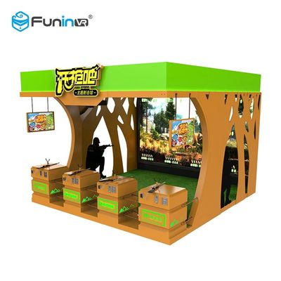 1000W 9D Virtual Reality Simulator / 2D 3D Mesin Gun Shooting Game yang Menyenangkan