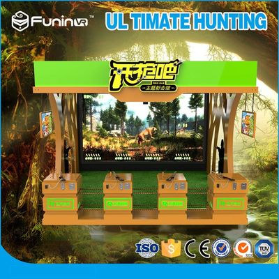 Shooting Game Mesin Virtual Reality 220V VR Publikasikan Peralatan Game Gun Menyenangkan