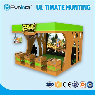 Shooting Game Mesin Virtual Reality 220V VR Publikasikan Peralatan Game Gun Menyenangkan