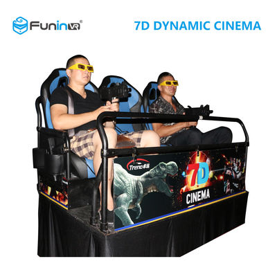 Profesional 7D 9D Movie Theater Simulator Untuk 8/9/12 Pemain