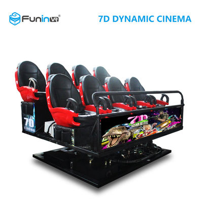 Profesional 7D 9D Movie Theater Simulator Untuk 8/9/12 Pemain