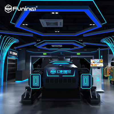 9D VR 6 Kursi Virtual Reality Arcade Game Mesin Wahana Taman Hiburan
