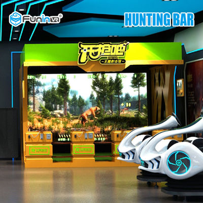 Shooting Game Mesin Virtual Reality 220V VR Publikasikan Peralatan Game Gun Menyenangkan
