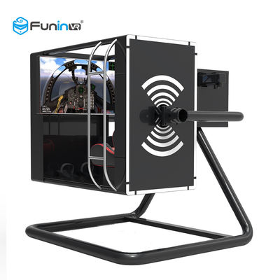 1 Pemain 720 ° 9D VR Simulator Untuk Anak-Anak 10 Tahun + Jenis Penerbangan Kebebasan