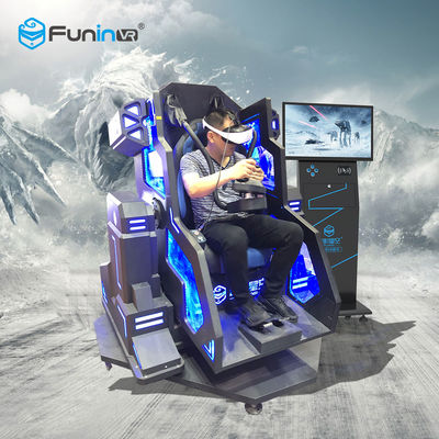 Headset Virtual Reality Simulator Pemotretan Berputar 360 Derajat Untuk Hiburan