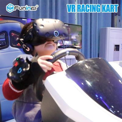 Indoor VR Racing Simulator VR Arcade Game Mesin Untuk Pusat Perbelanjaan