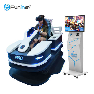 Virtual Reality Headset Simulator Mengemudi Mobil Wahana Taman Listrik
