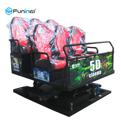 5D 7D Bioskop 9D VR Simulator Funin 6-12 Kursi 3DM Kacamata Aluminium Alloy Layar Logam