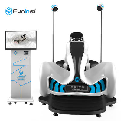 0.7KW 220V 2.0 Sistem Audio Dunia Virtual Simulator Game Balap Mobil Karting Untuk Anak-Anak