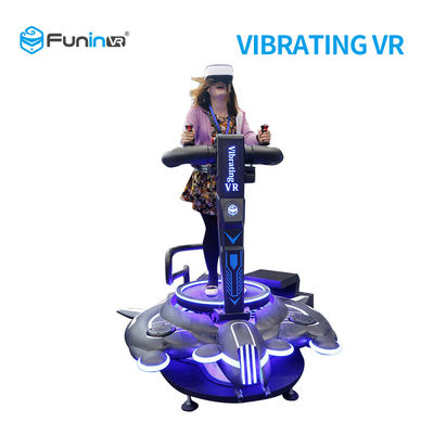 1 Pemain 182kg 9D Game Vibrating VR Simulator Dengan Lampu LED Helm PICO