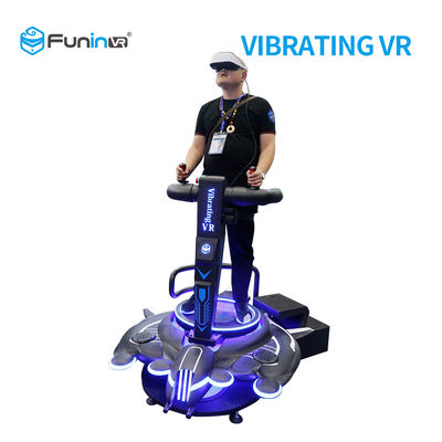 1 Pemain 182kg 9D Game Vibrating VR Simulator Dengan Lampu LED Helm PICO