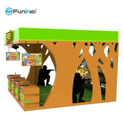 Shooting Game Mesin Virtual Reality 220V VR Publikasikan Peralatan Game Gun Menyenangkan