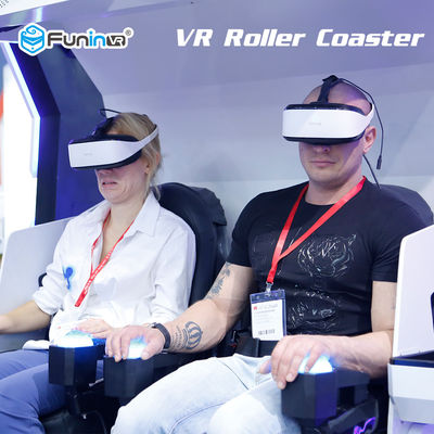 9D VR Simulator Dinamis VR Roller Coaster Fantastis Menembak Game VR