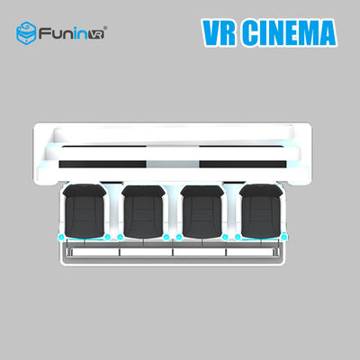 Kacamata Deepoon E3 9D Virtual Reality Simulator Ukuran 3250 * 1710 * 2280mm