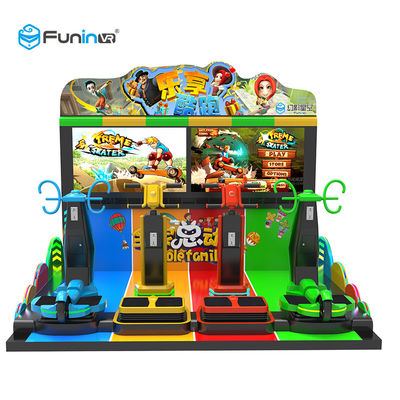 Menarik Anak Interaktif Parkour 9D VR Simulator Untuk Taman Hiburan