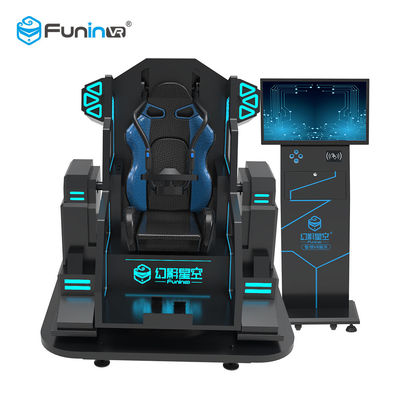 Theme Park 9D VR Vibrating Simulator Dengan Platform Pneumatic 6 Dof