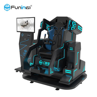 Theme Park 9D VR Vibrating Simulator Dengan Platform Pneumatic 6 Dof