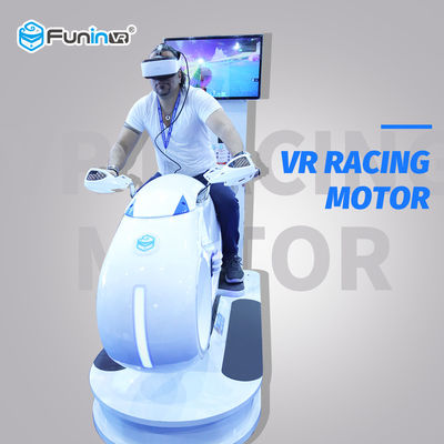 0.7KW 9D Virtual Reality Simulator Balap Motor Permainan Servo Listrik Platform Kontrol Gerakan