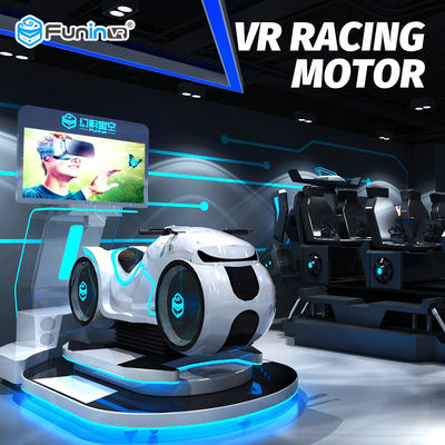 0.7KW 9D Virtual Reality Simulator Balap Motor Permainan Servo Listrik Platform Kontrol Gerakan