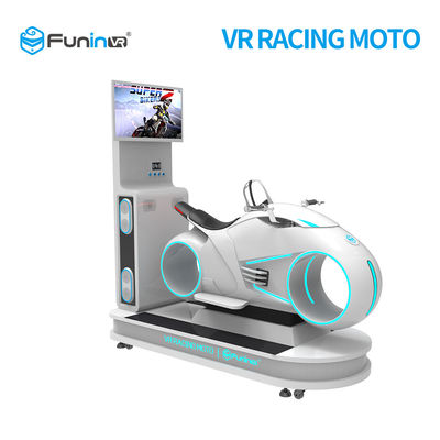 Satu Orang Mesin Game Balap Mobil 4D / 9D VR Motorcycle Simulator