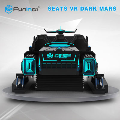 9D Virtual Reality Simulator yang menarik, 6 Seater VR Cinema Theater Tank Shape
