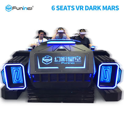 ROI 9D VR Simulator Tinggi Enam Kursi Mesin Game Virtual Reality Garansi 1 Tahun
