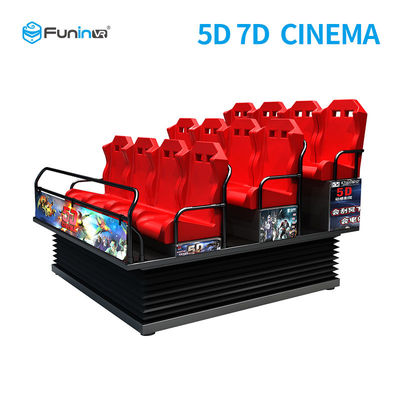 Electric 7D 5D Cinema Simulator Untuk Home Theatre Dengan Sapu Kaki
