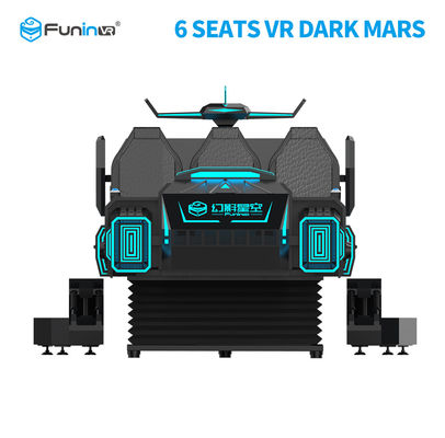 Menarik 6 Kursi VR Cinema Theater 6 Kursi 9D VR Simulator Dark Mars