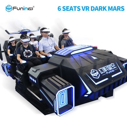 Menarik 6 Kursi VR Cinema Theater 6 Kursi 9D VR Simulator Dark Mars